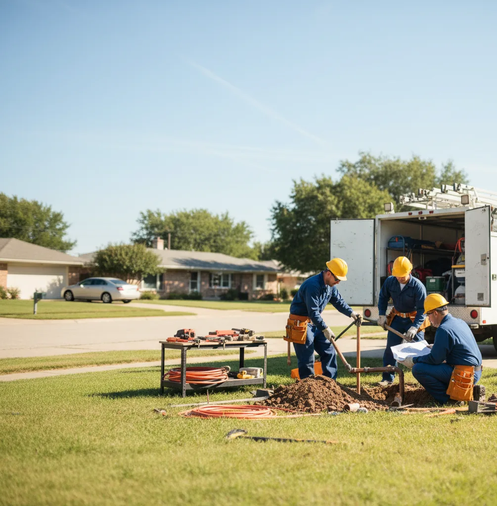 Sewer Line Repair in North Richland Hills, TX